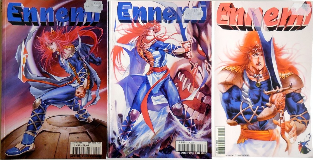 MANGA WAY ENEMY BOOK 2-3-4 FUNG CHI MING