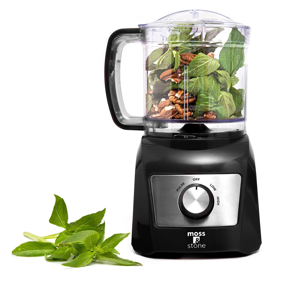 3 Cup Mini Food Processor Strong Vegetable Chopper for Dicing Chopping Mincin...