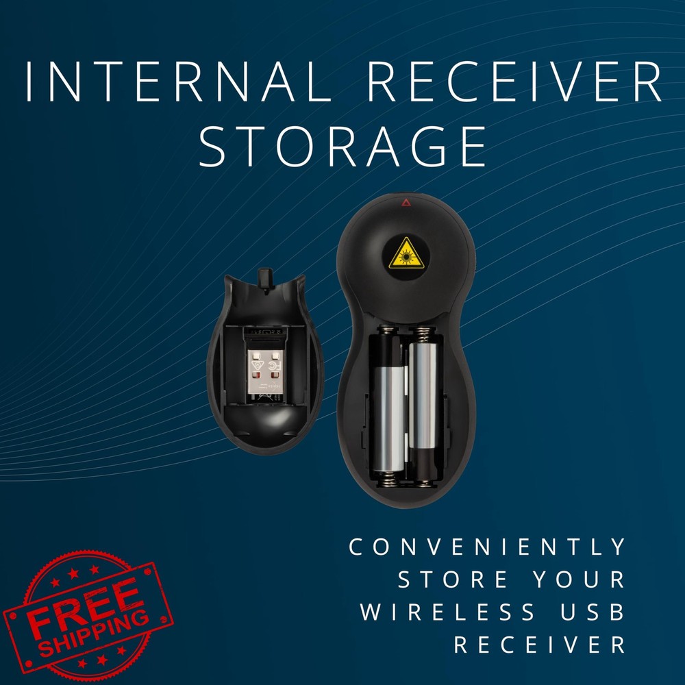 Kensington Wireless Presenter Red Laser Pointer K33272WW