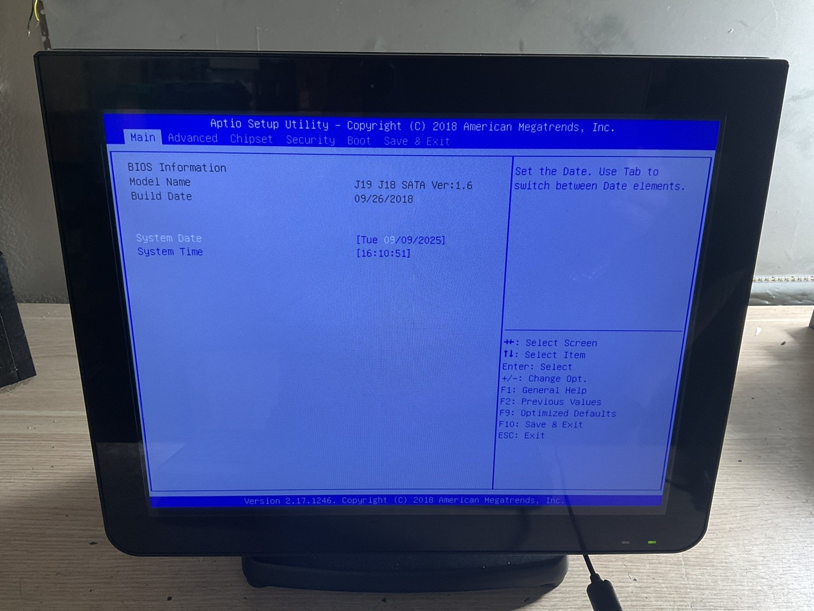 Partner SP-850-BZ -S23QOHC63/POS Touch Terminal Customer Display.JUA2672