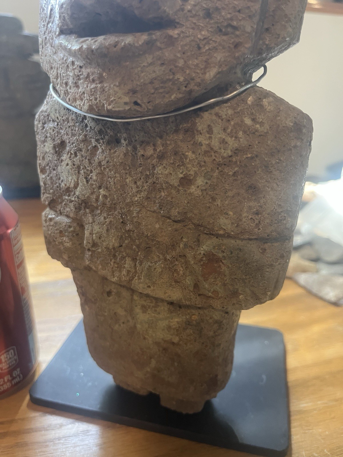 Massive Olmec 11” Stone Figure PreColumbian Ancient Artifact Teotihuacan Mayan