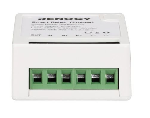 RENOGY Smart Relay RSHSRZ02P-US Zigbee Smart Switch Module Detach Relay Remote