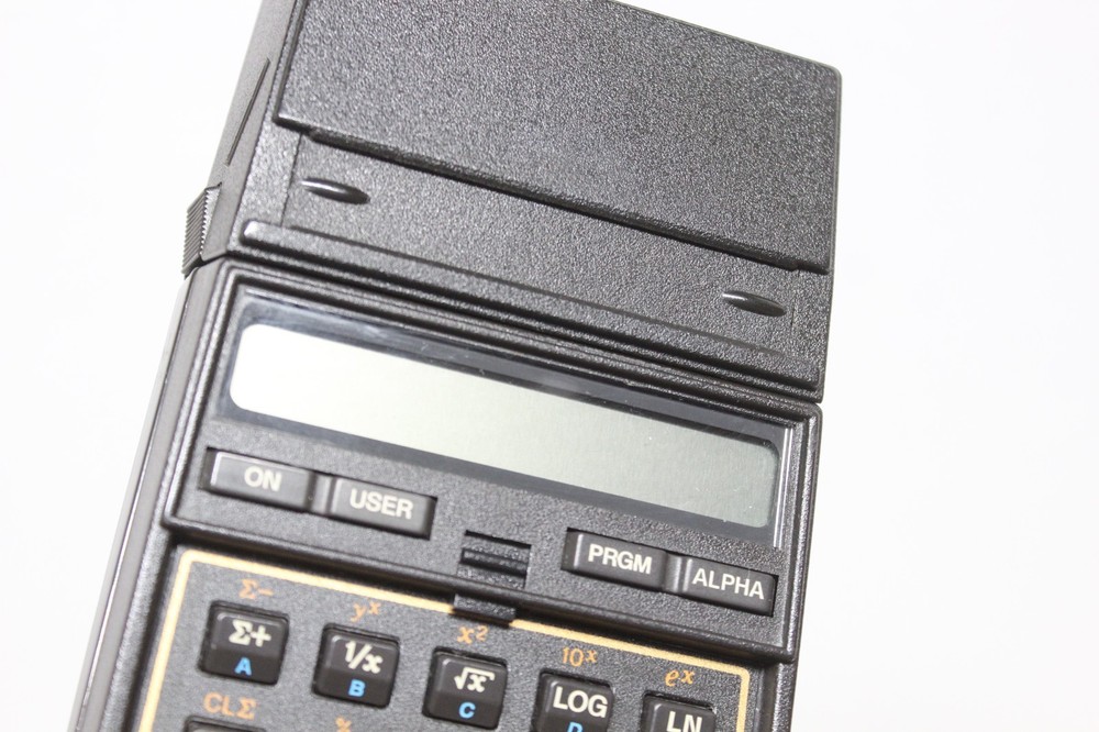 Hewlett Packard HP 41CV Calculator, Card Reader, Circuits 1, Math 1, Case - Read
