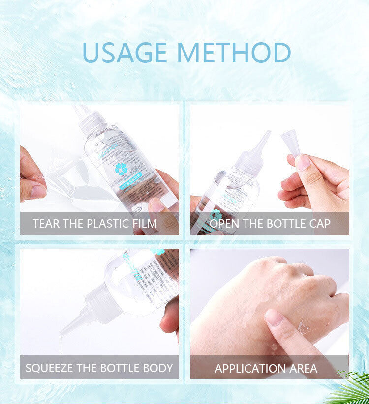 Lube Personal Sex Lubricant Water-Based Long Lasting Easy Clean Women Men Adult