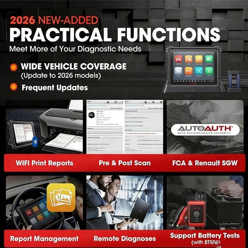 2026 Autel Ultra Lite – VCI Interface, ECU Programming & Full System Diagnosis