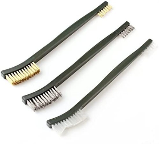 Versatile Mini Wire Brushes Set for Tight Spaces - Rust & Dirt Remover