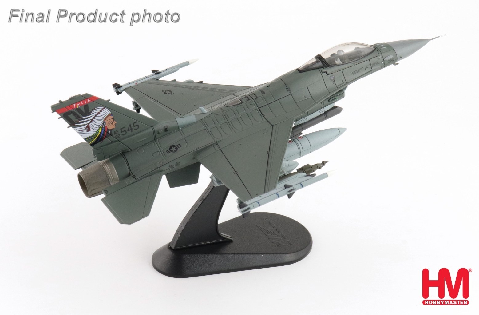 Hobby Master 1/72 F-16C Fighting Falcon 138th FW OK ANG Spirit of Broken HA38065
