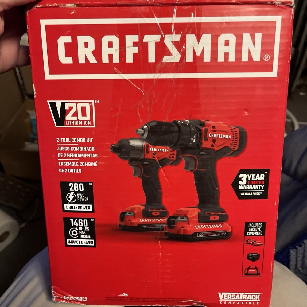 Craftsman CMCK200C2 20V Cordless Combo Kit