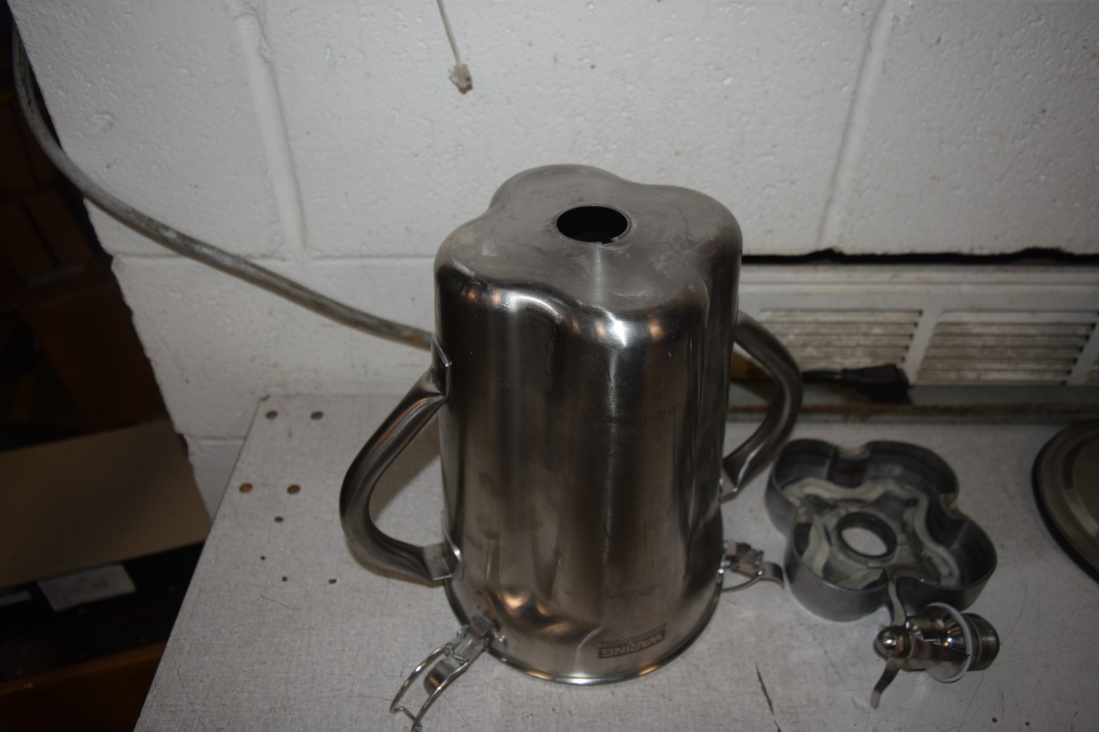 Waring Commercial 0208W Blender Container Parts