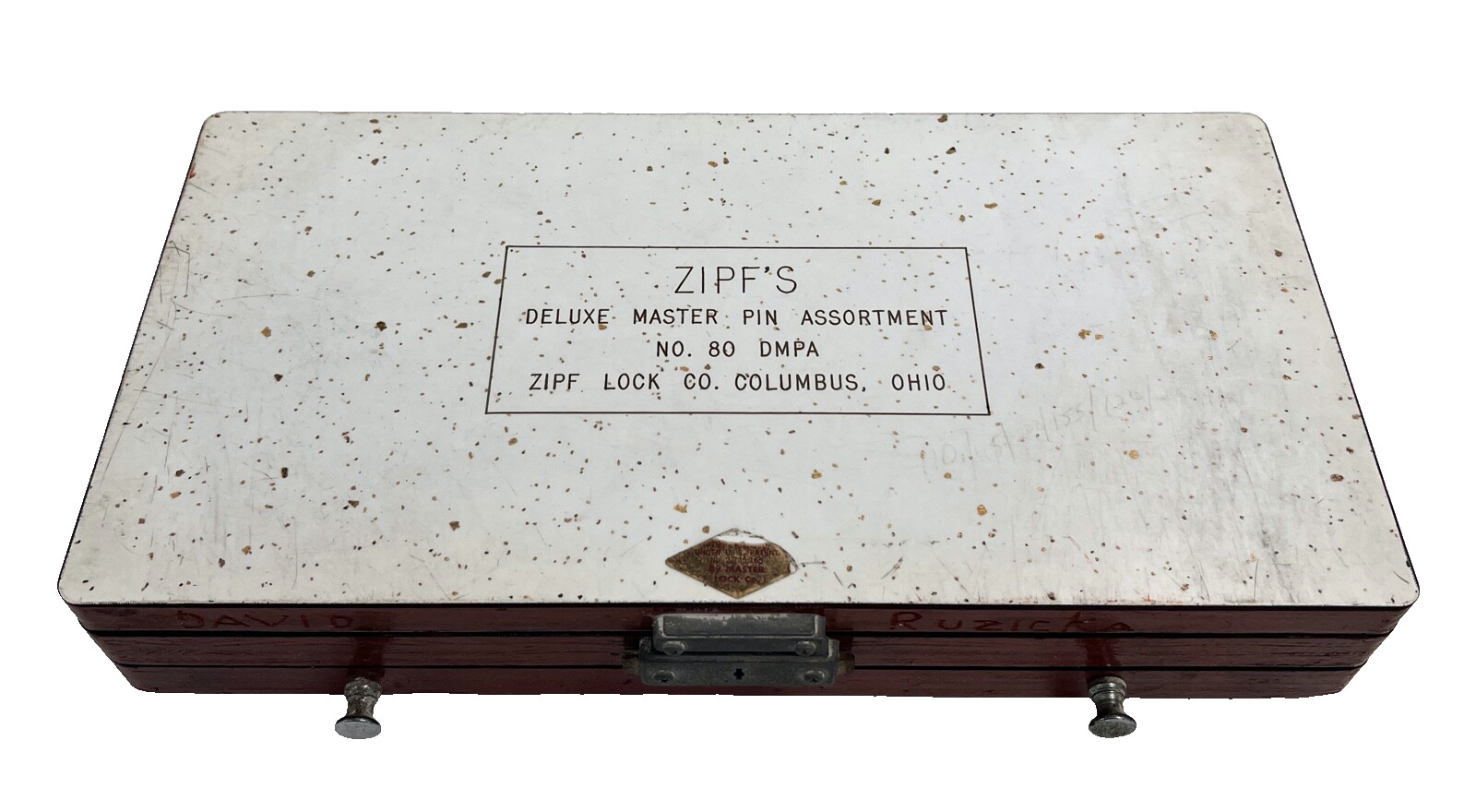 Zipf’s Deluxe Master Pin Set No 80 - Box Only