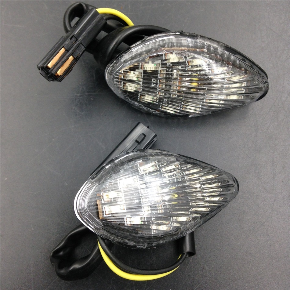 Clear LED Flush Mount Turn Signal for HONDA CBR 1000RR 2004 2005 2006 2007