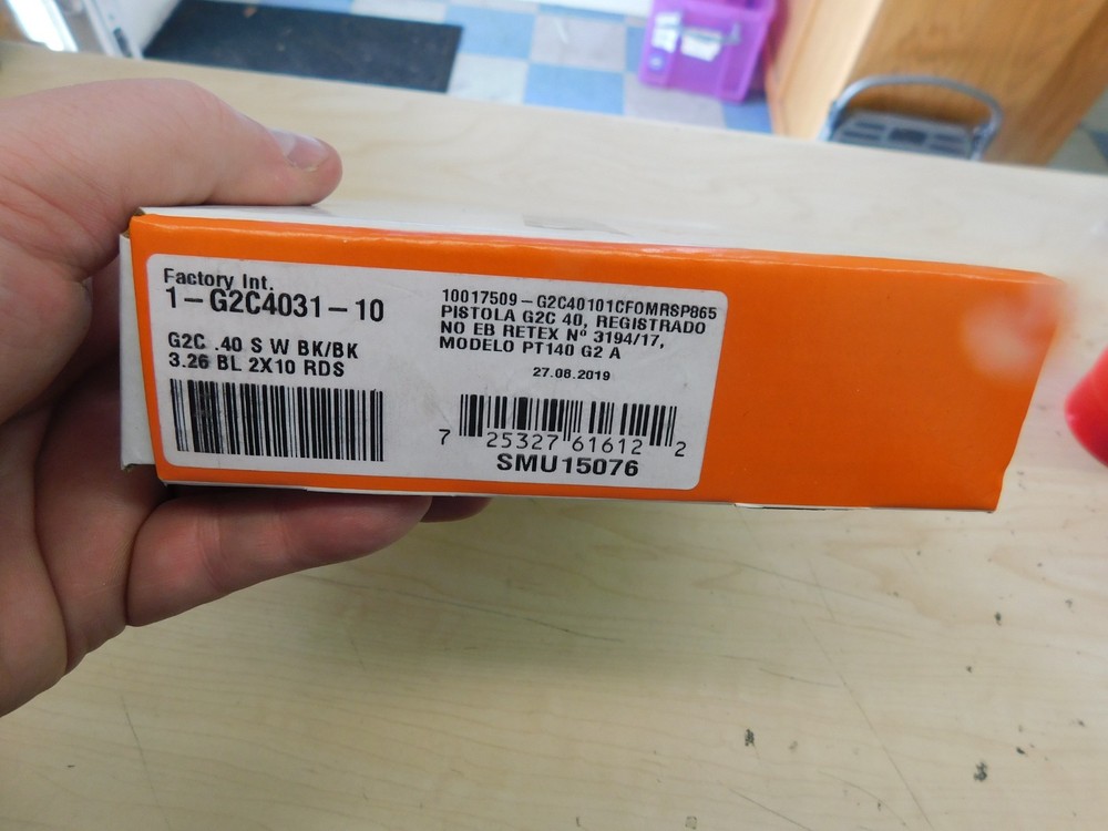 Taurus G2C -.40 Factory Box + STUFF