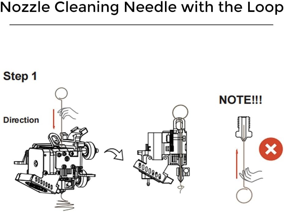 Creality 8pcs 3D Printer Hardened Steel MK8 Nozzles, Upgraded Tungsten Black