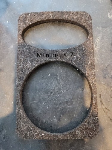 Pair! Realistic Aluminum Minimus 7 Anti-diffraction Pad Inserts