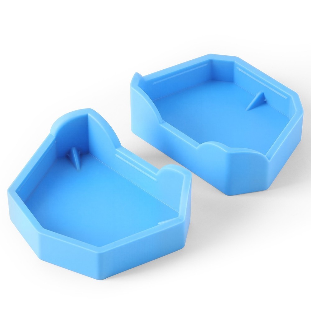 Dental Lab Silicon Rubber Plaster Model Base Denture Impression Tray Former Base