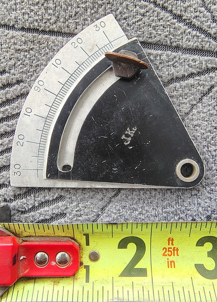 🗽VINTAGE PROTRACTOR LAYOUT TOOL MACHINIST/TOOLMAKER