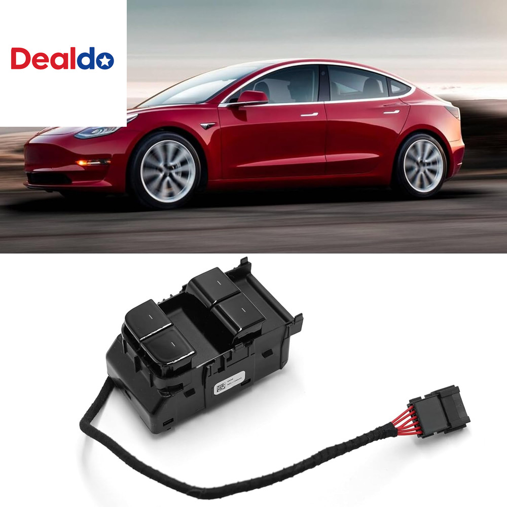 Compatible with Tesla Model 3 Window Switch, Left Front Side Driver Side Power M