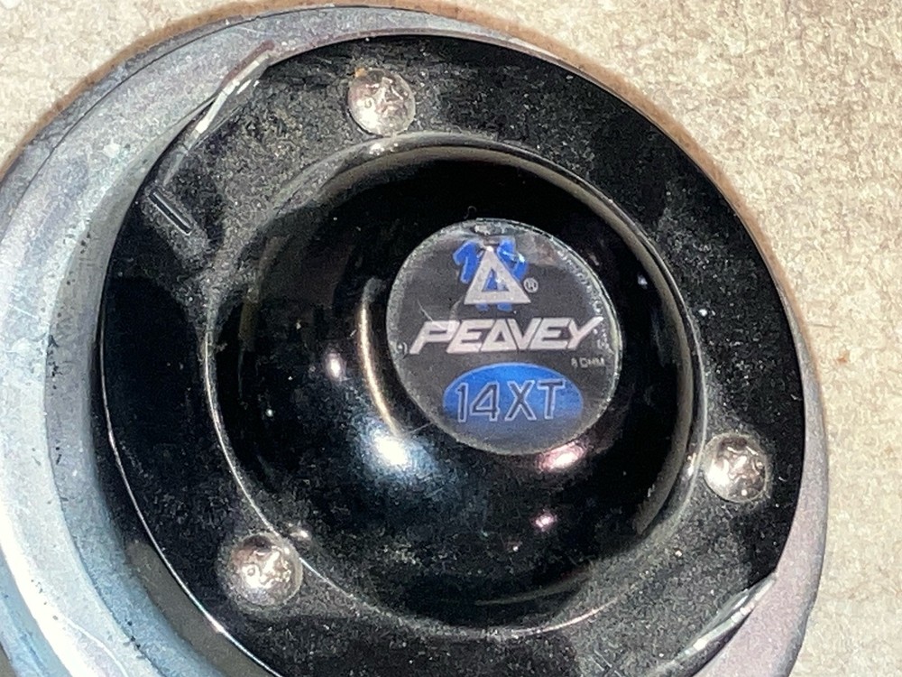 2 Pcs Compression Driver Peavey 14XT 8 OHMS.