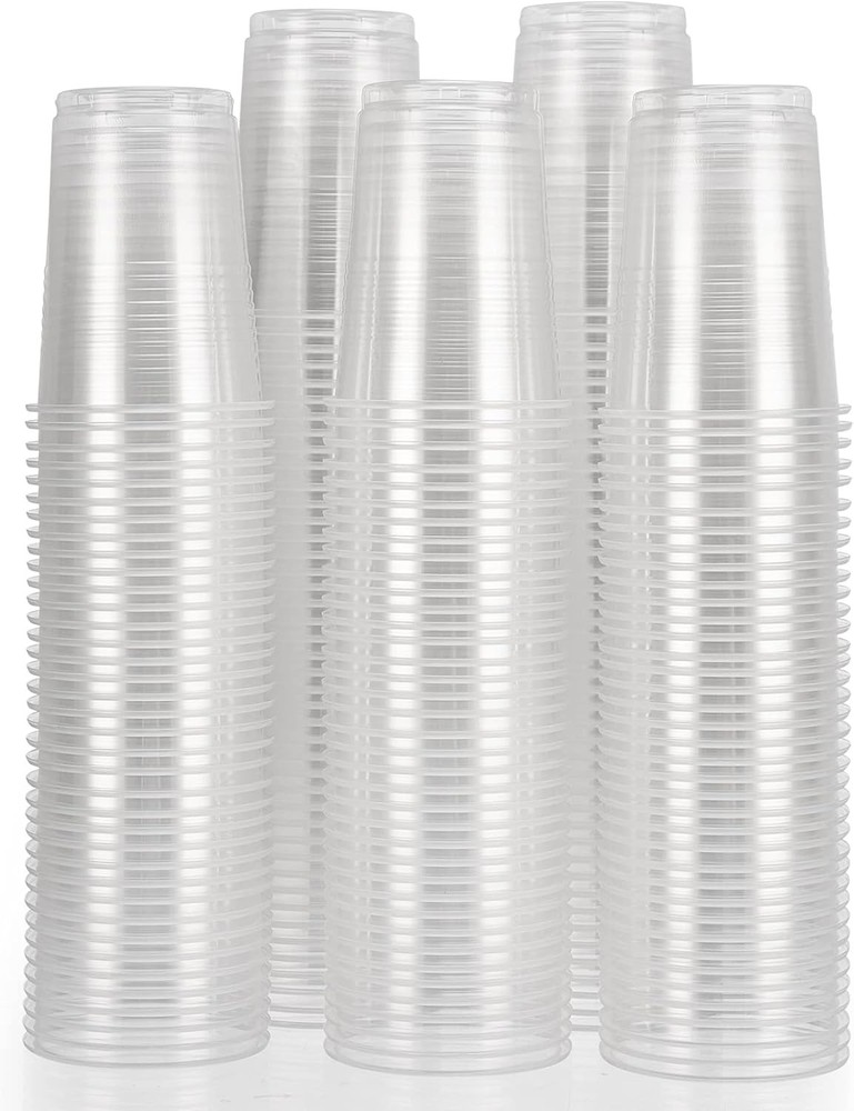 Clear Plastic Party Cups -, Each