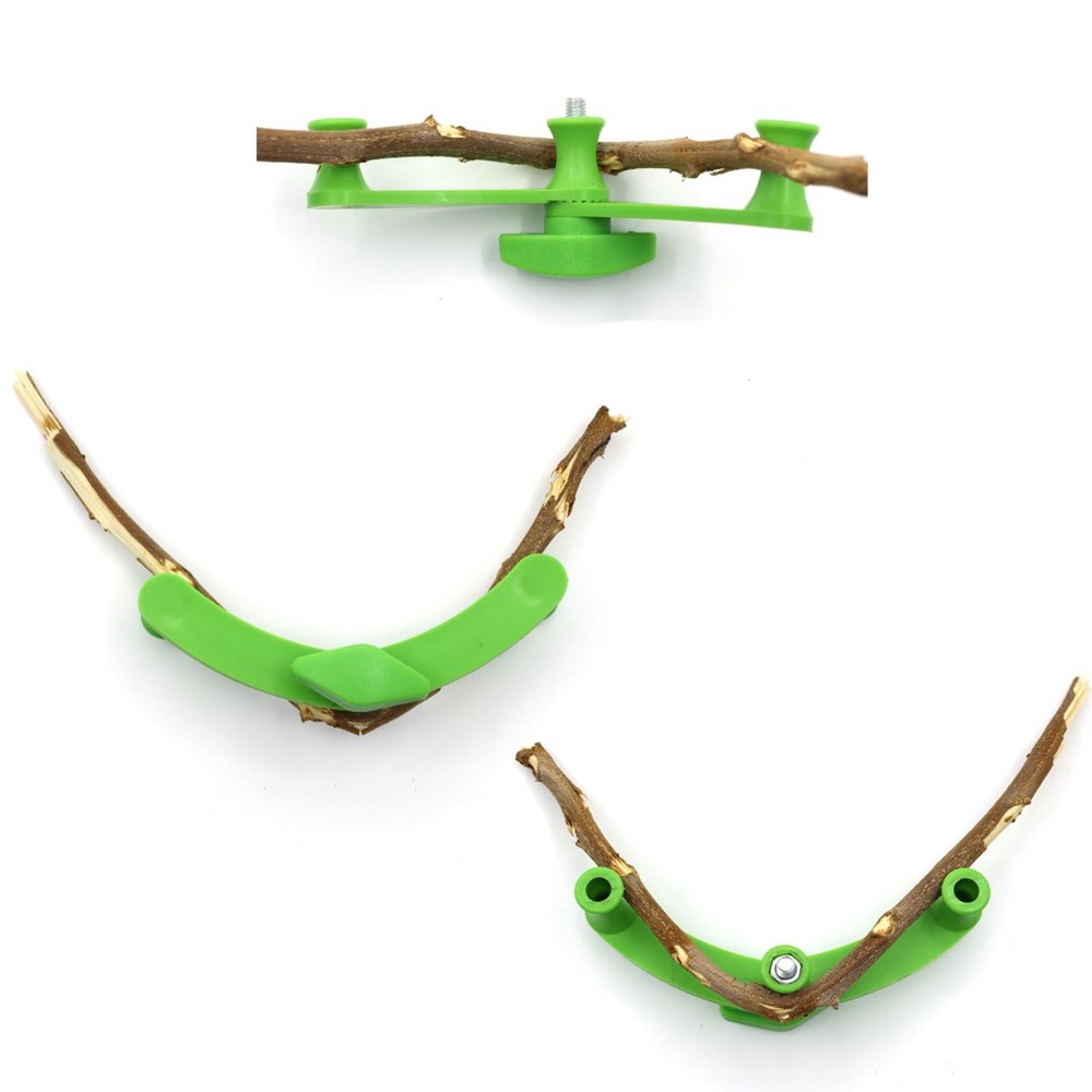 WLSANX Limb Spreaders Adjustable, 15pcs Fruit Tree Branch Green