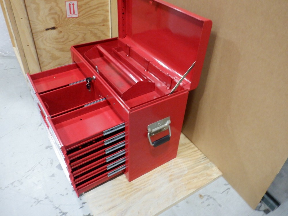 WESTWARD 10 DRAWER TOOLBOX WITH LOCK