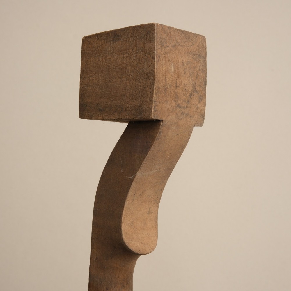 2 Old 4/4 Violin Scrolls Necks #VB272