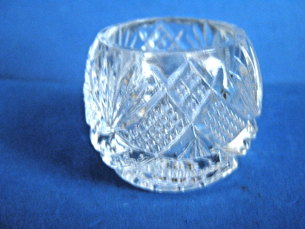 DUNCAN & MILLER TEPEE PATTERN GLASS OPEN SALT CELLAR, c1897