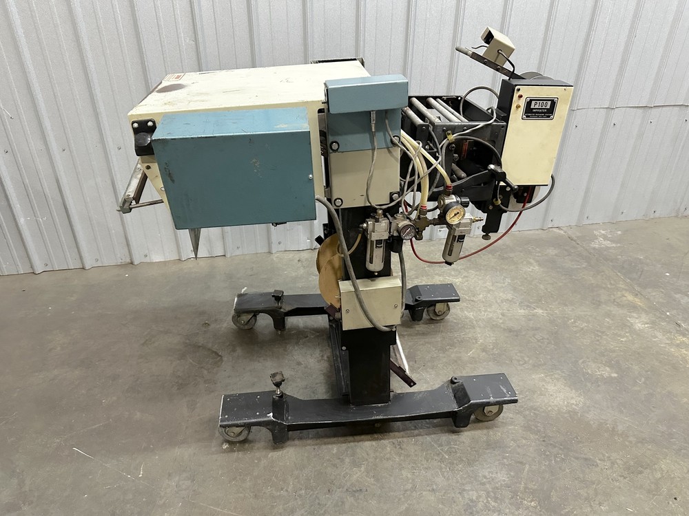 Autobag H-100 Automatic Bagging Machine & Sealer with P100 Imprinter 45 BPM