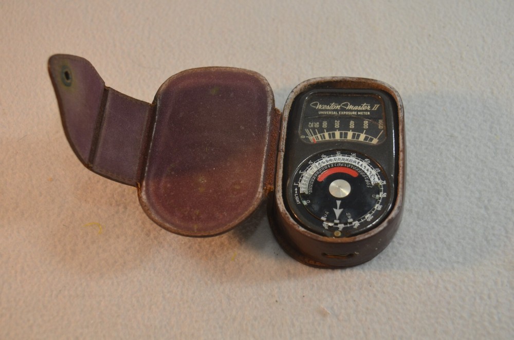 Weston Master II Universal Exposure Meter with Case Model 735