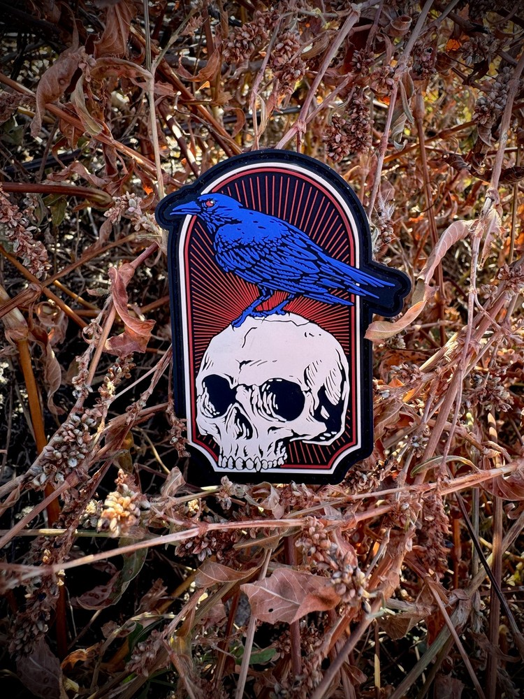 Patriot Patch Co. - Raven Skull - Patch