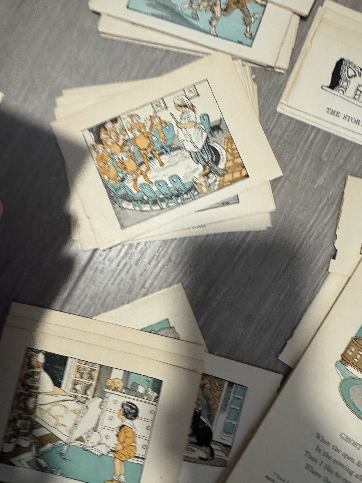 Ephemera 1928s Colorful Illustrations 50+ by Ruth Mary Hallock Children Fairy Ta