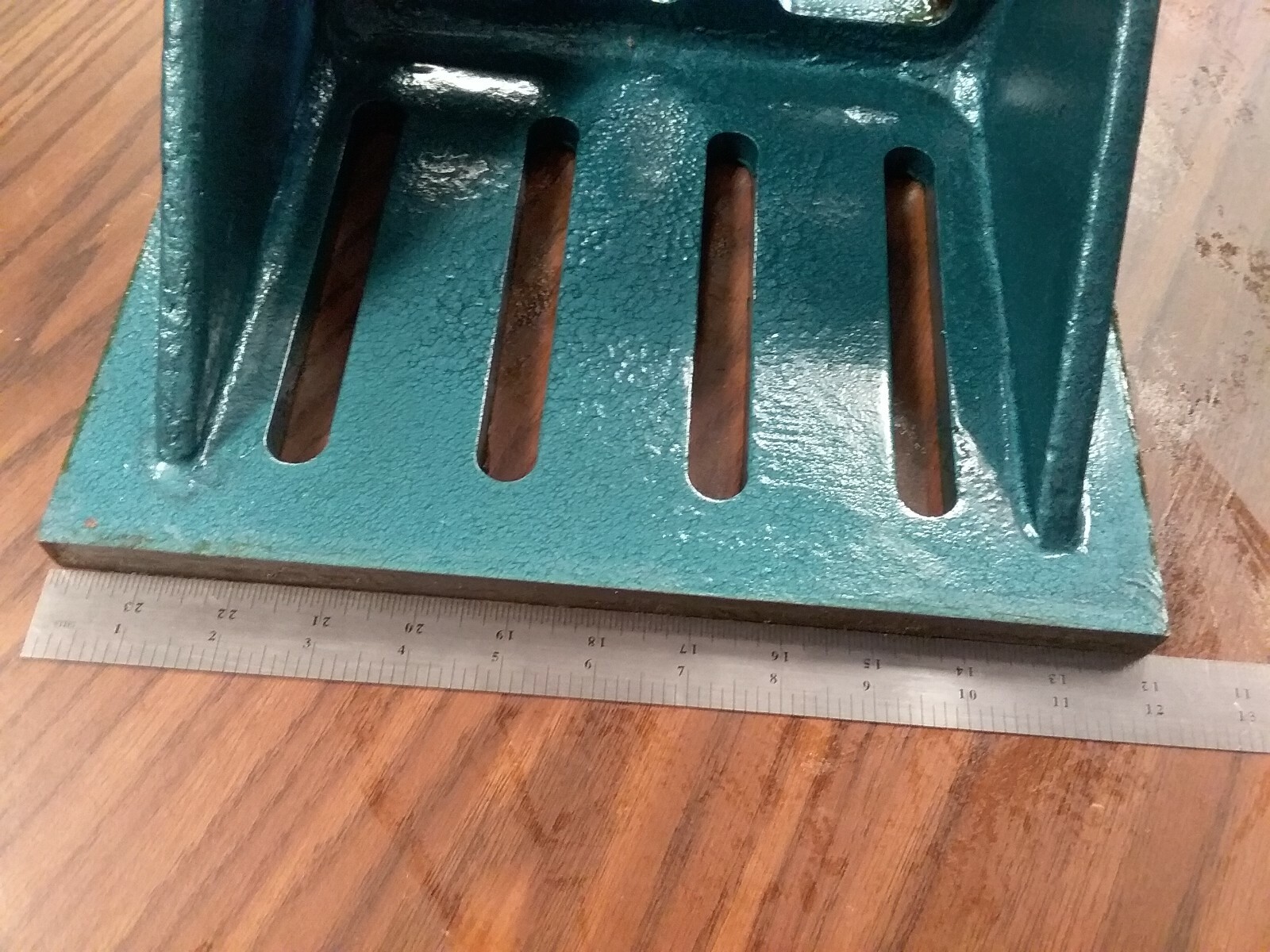 Slotted Angle Plate webbed End 12x9x8" high tensil accurate ground SAPW-1298-new