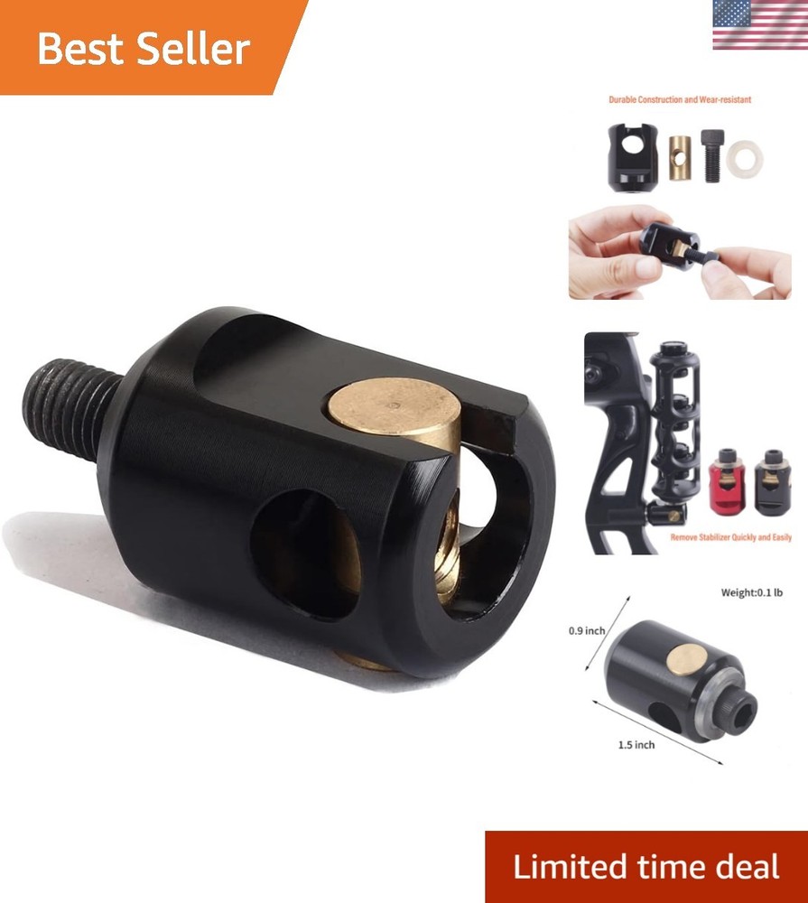 Bow Stabilizer with Adjustable Angle - Ideal for Compound & Recurve Bows