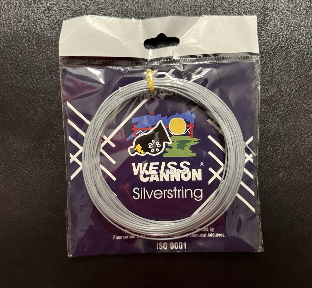 Weiss Cannon Silverstring 17 1.25mm Tennis String 40ft