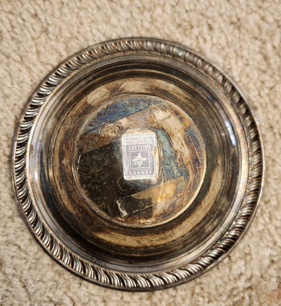 International Silver Co Small Bowl 6.5 " #SS