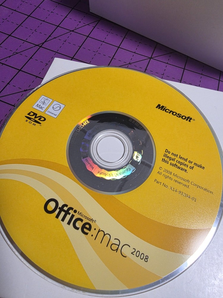 microsoft office mac 2008 upgrade with Key