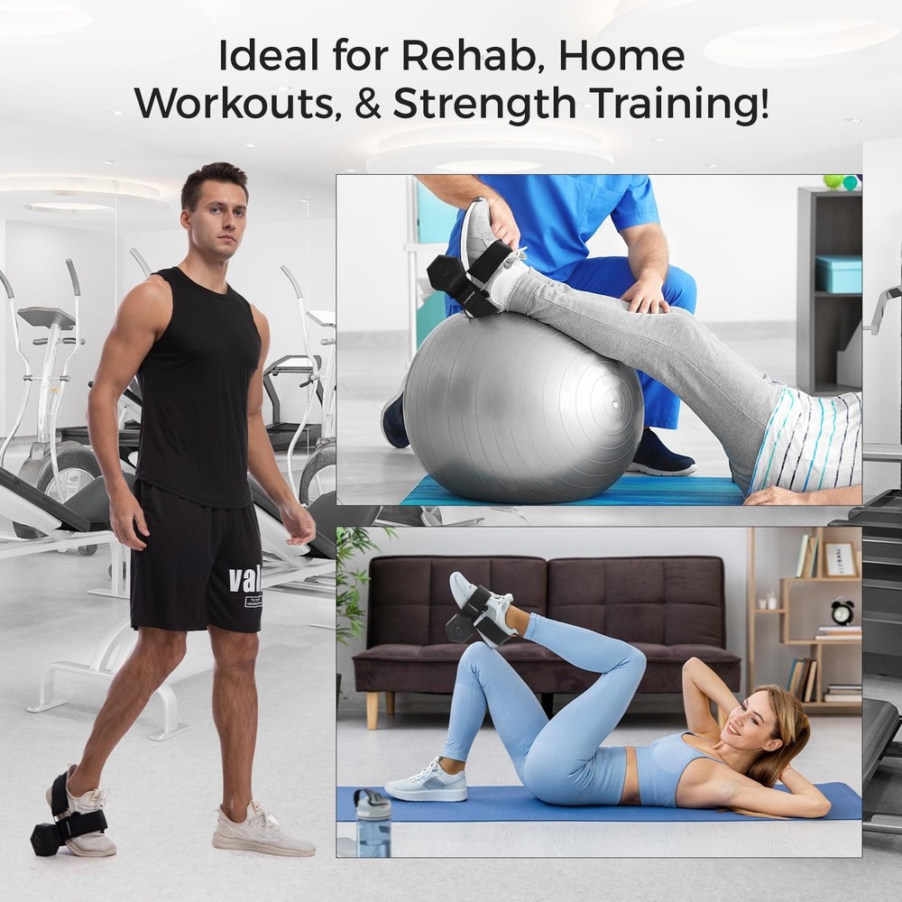 Monkey Foot Dumbbell Attachment for Glute Kickbacks & Leg Workouts, Adjustabl...