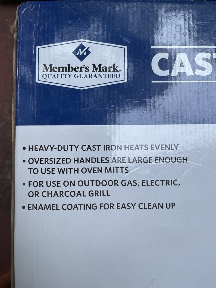 Member's Mark Cast Iron Grill Griddle