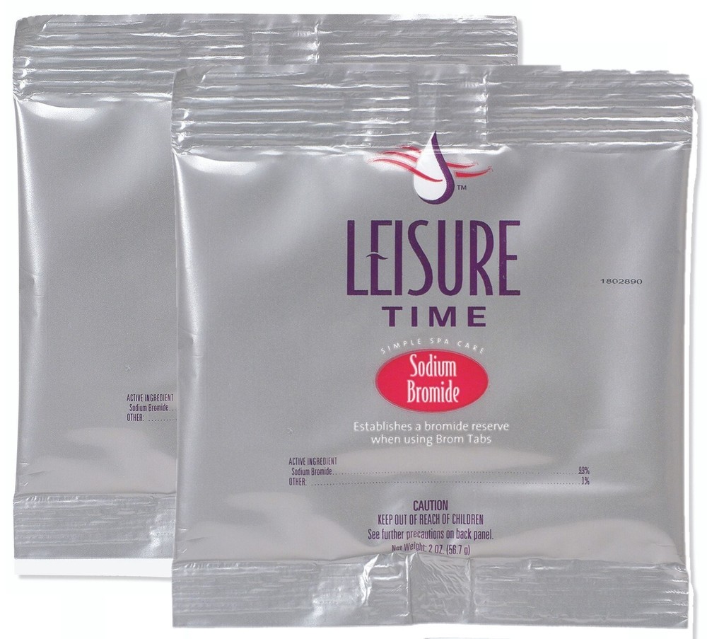 SODIUM BROMIDE - 2 OZ POUCH **2-PACK (LEISURE TIME - BE)