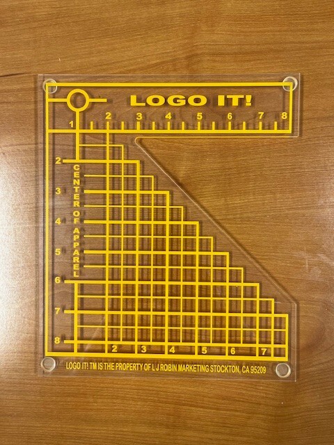 Logo Grid it - Left Chest Alignment Tool