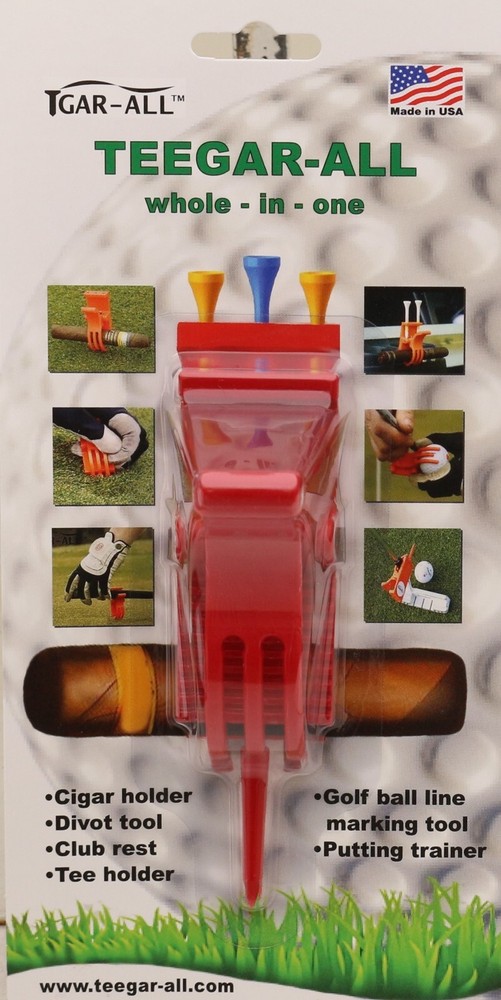 cigar holder multipurpose golf tool