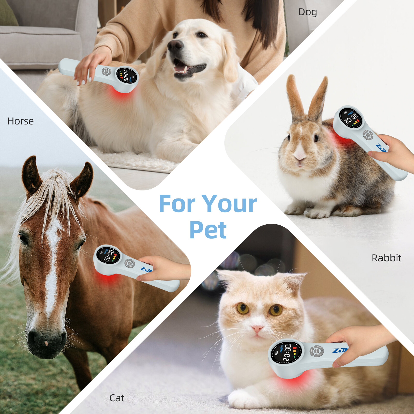 1760mW Cold Laser Therapy Device Pain Relief LLLT Soft Red Light Lazer Treatment