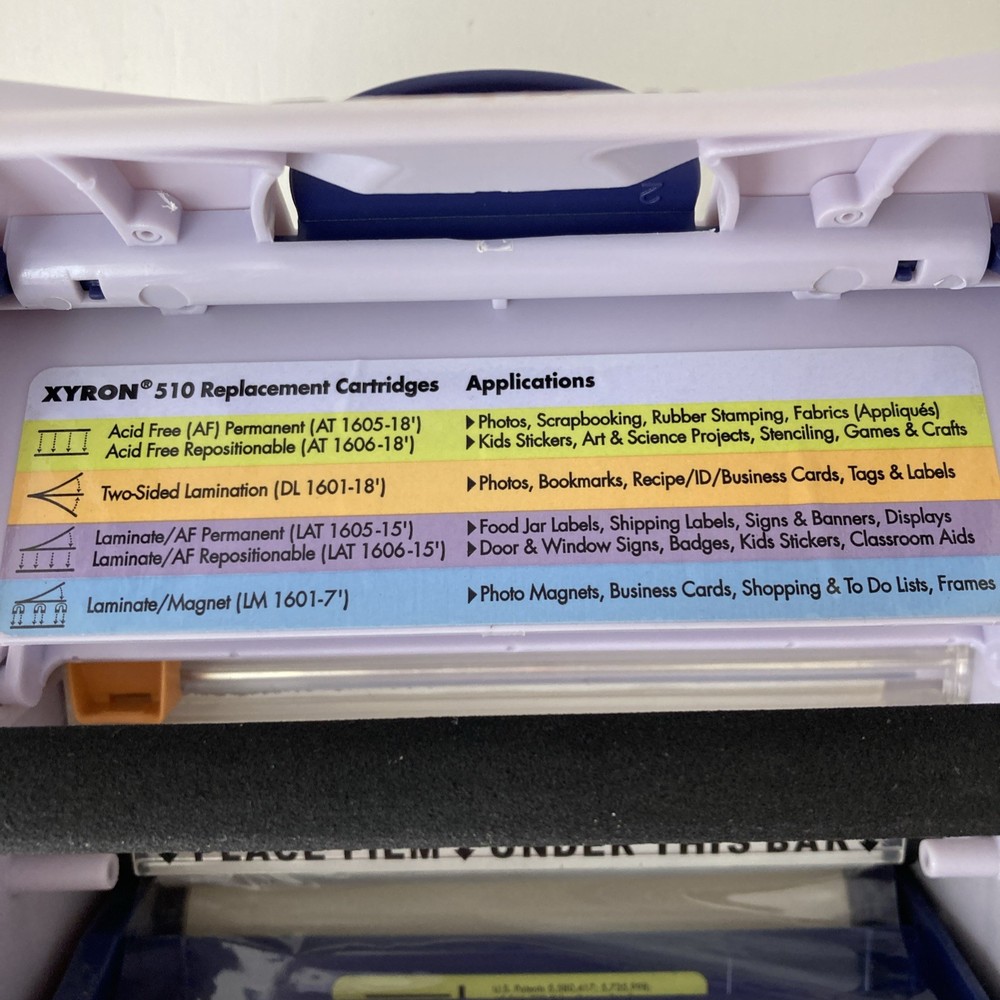 XYRON Model 510 Creative Sticker Tool Multi Use Laminating Machine