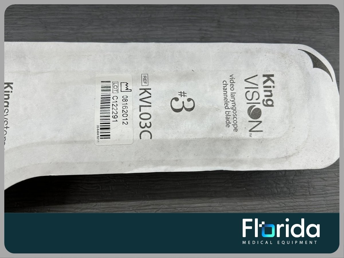 BRAND NEW KING VISION KVL03 VIDEO LARYNGOSCOPE BLADE SEALED / FAST SHIPPING**