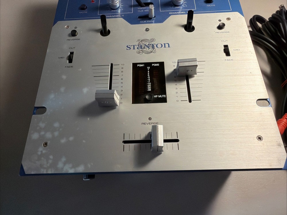 Stanton SA-3 DJ Mixer Scratch Artist Instrument - Untested