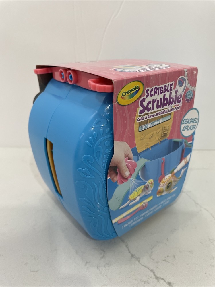 Crayola Scribble Scrubbie Ocean Pets Seashell Splash Set