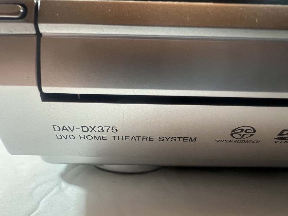 Sony HCD-DX375 Super Audio CD.DVD Receiver