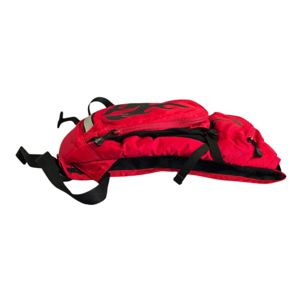Camelbak Mini M.U.L.E. (50oz) Hydration Backpack Red Black Flames NO Bladder