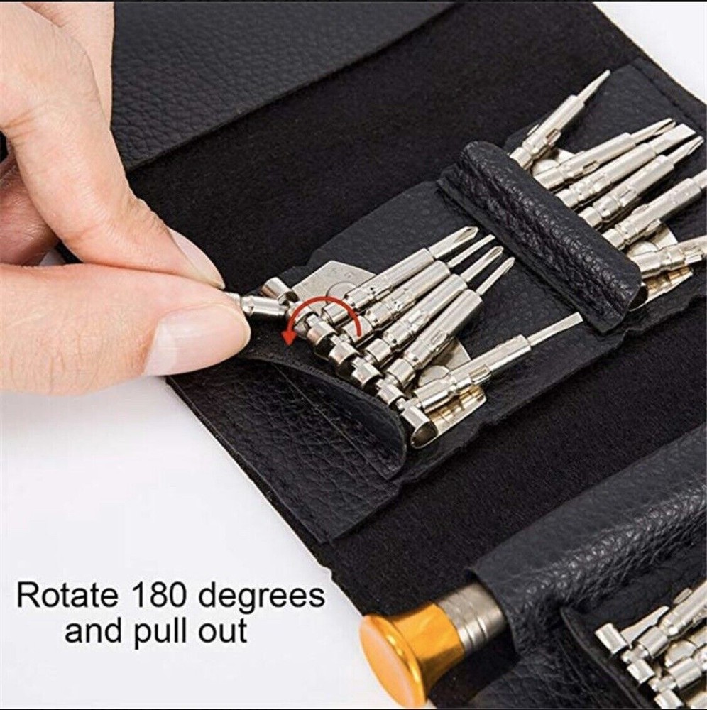 170/130/145/117/25PC screwdriver bits set for iphone/macbook/Drones tool kit Mat