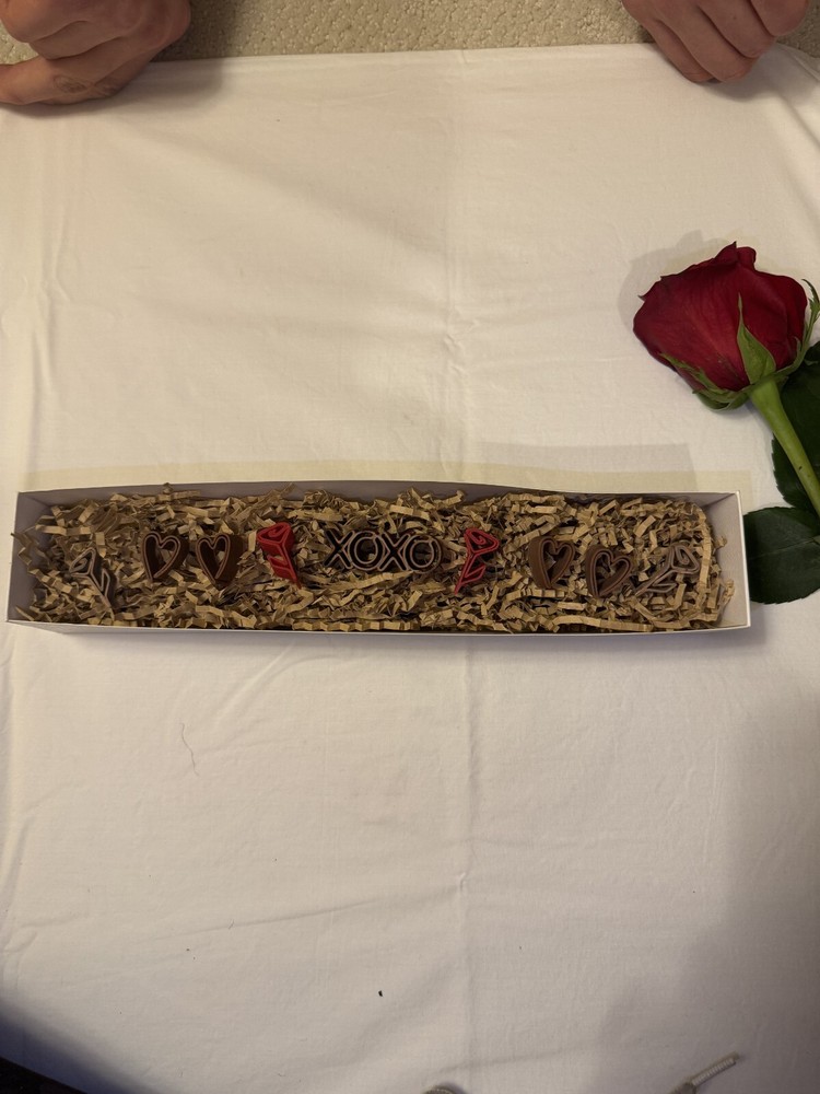 Anniversary / Valentines Chocolate Box - Medium
